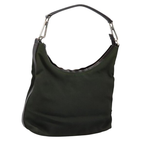 GUCCI Hand Bag Canvas Khaki 000 0602 Auth - Picture 1 of 16